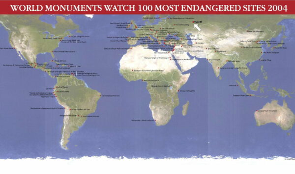 100 наиболее уязвимых памятников в 2004 году по версии WMW